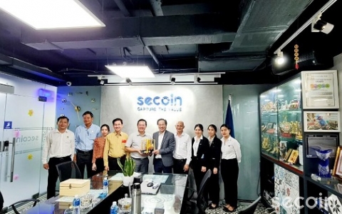 Secoin hân hạnh đón tiếp Quận Ủy - UBND Quận Bình Thạnh đến thăm và chúc Tết